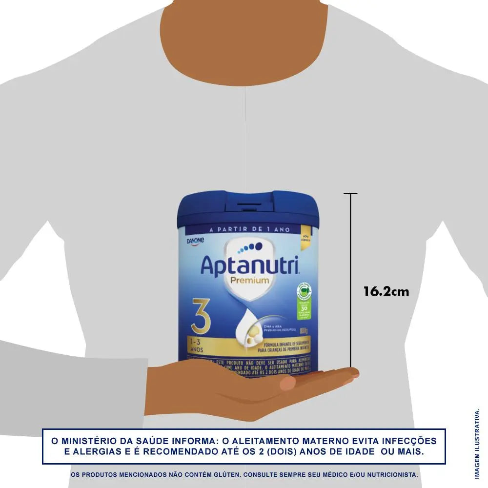 [QUEIMA] APTANUTRI PREMIUM 3 LATA 800 GR