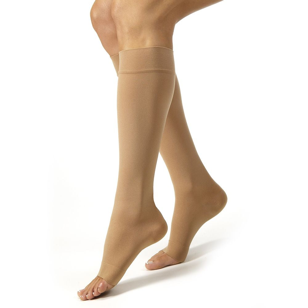Meia Relief 20-30mmHg Panturilha 3/4 Aberta Jobts