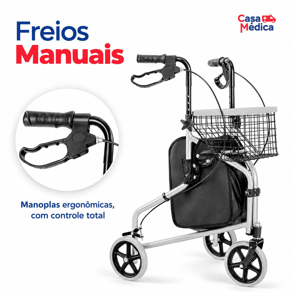Andador 3 Rodas SC301 Hidrolight - imagem 3