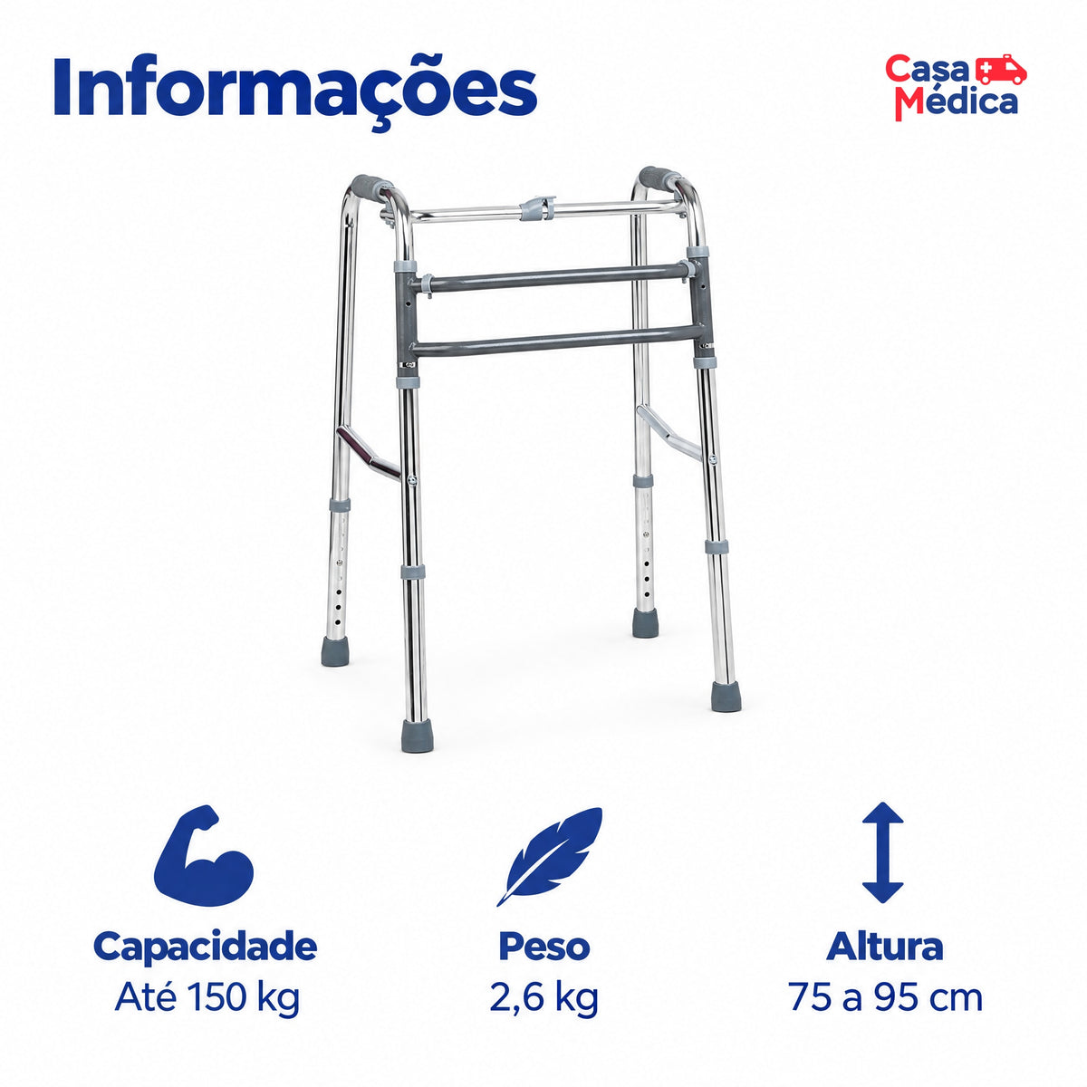 Andador D10 Dellamed - imagem 2