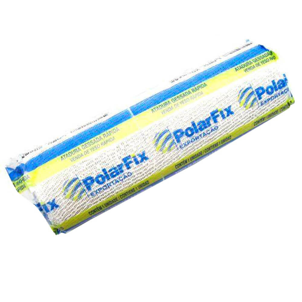 Atadura Gessada 20cmx4,0mt Unidade Polar Fix
