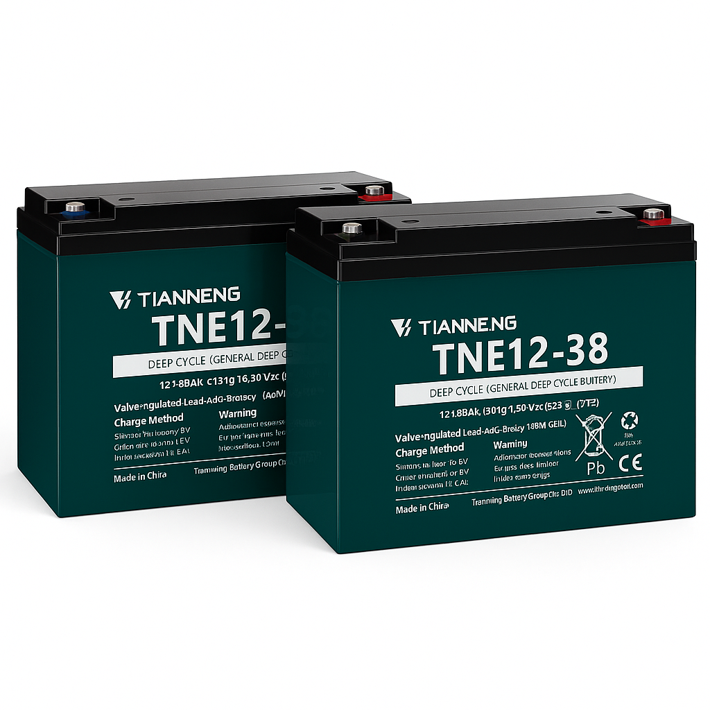 Kit 2 Baterias Cadeira de Rodas Motorizada D900 e D1000 - Dellamed 02 Unid.