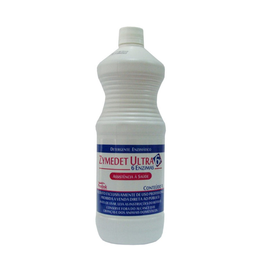 Detergente Enzimático 6 Enzimas 1L Zimedet Ultra 6-E Prolink