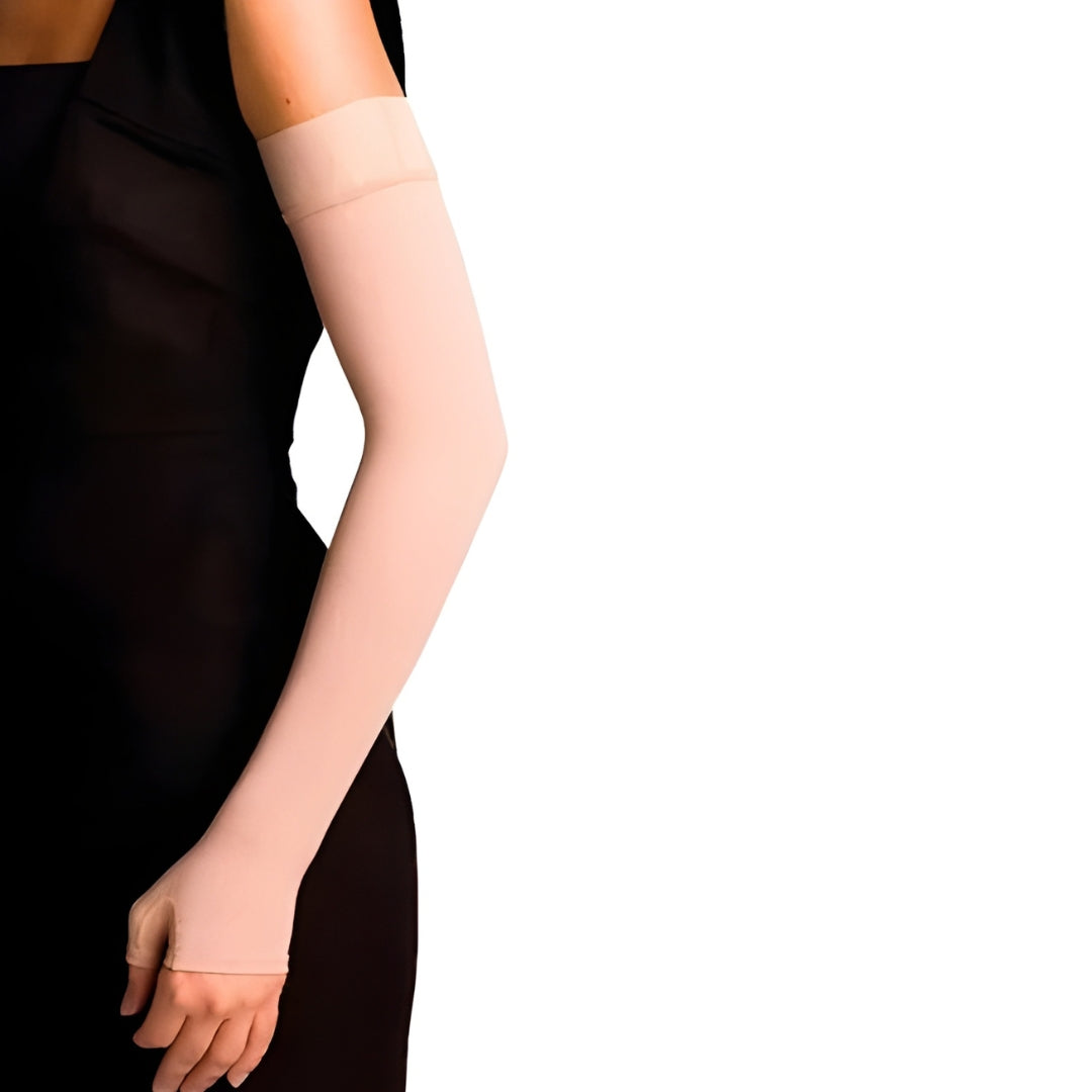 Braçadeira até a Mão com Polegar 20-30mmHg Média Compressão Sigvaris + E-book