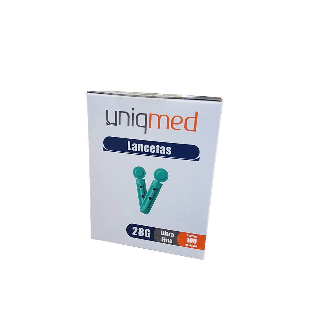 Kit Glicemia Completo Aparelho+50 Tiras+Lancetar+Agulha