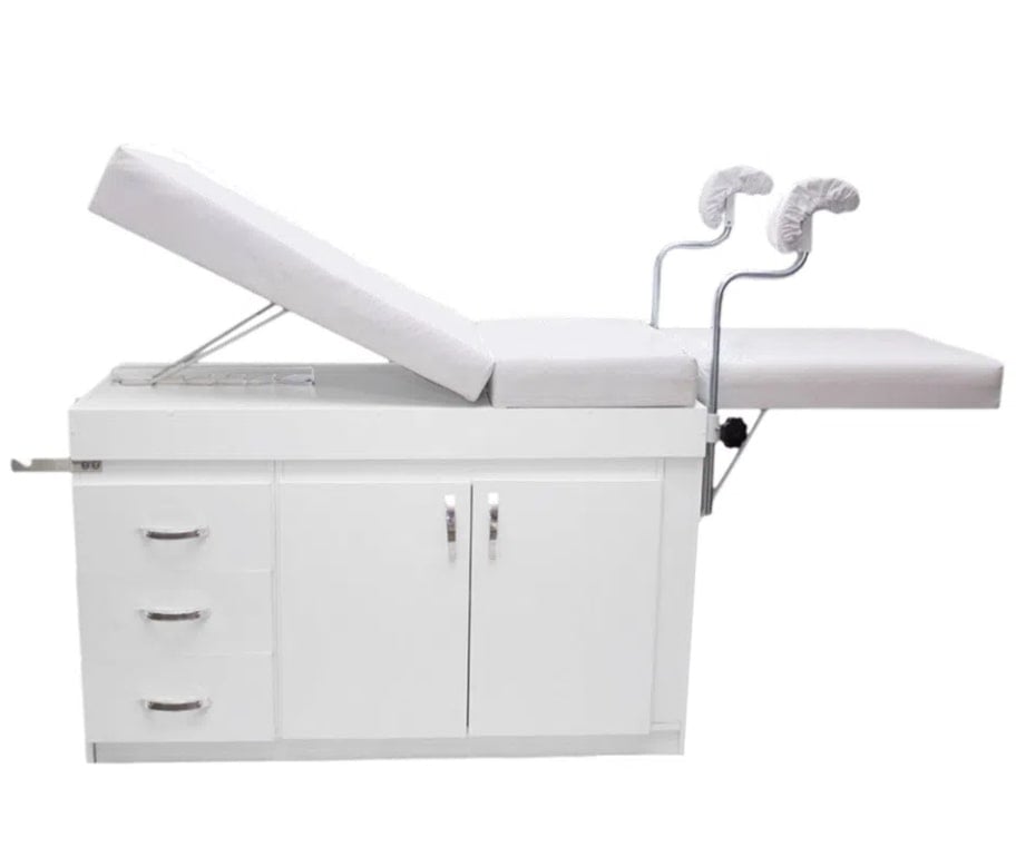 Mesa Ginecológica Balcão Luxo em MDF Estofado Santa Luzia