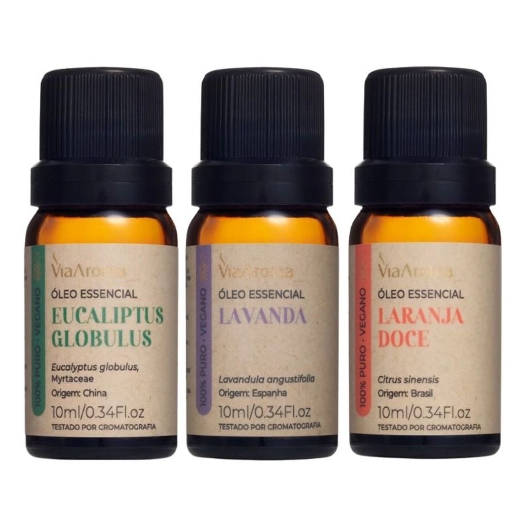 Óleo Essencial Aromaterapia 10ml Via Aroma