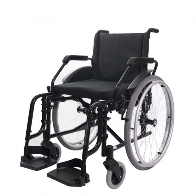 Cadeira de Rodas Fit Preto Jaguaribe