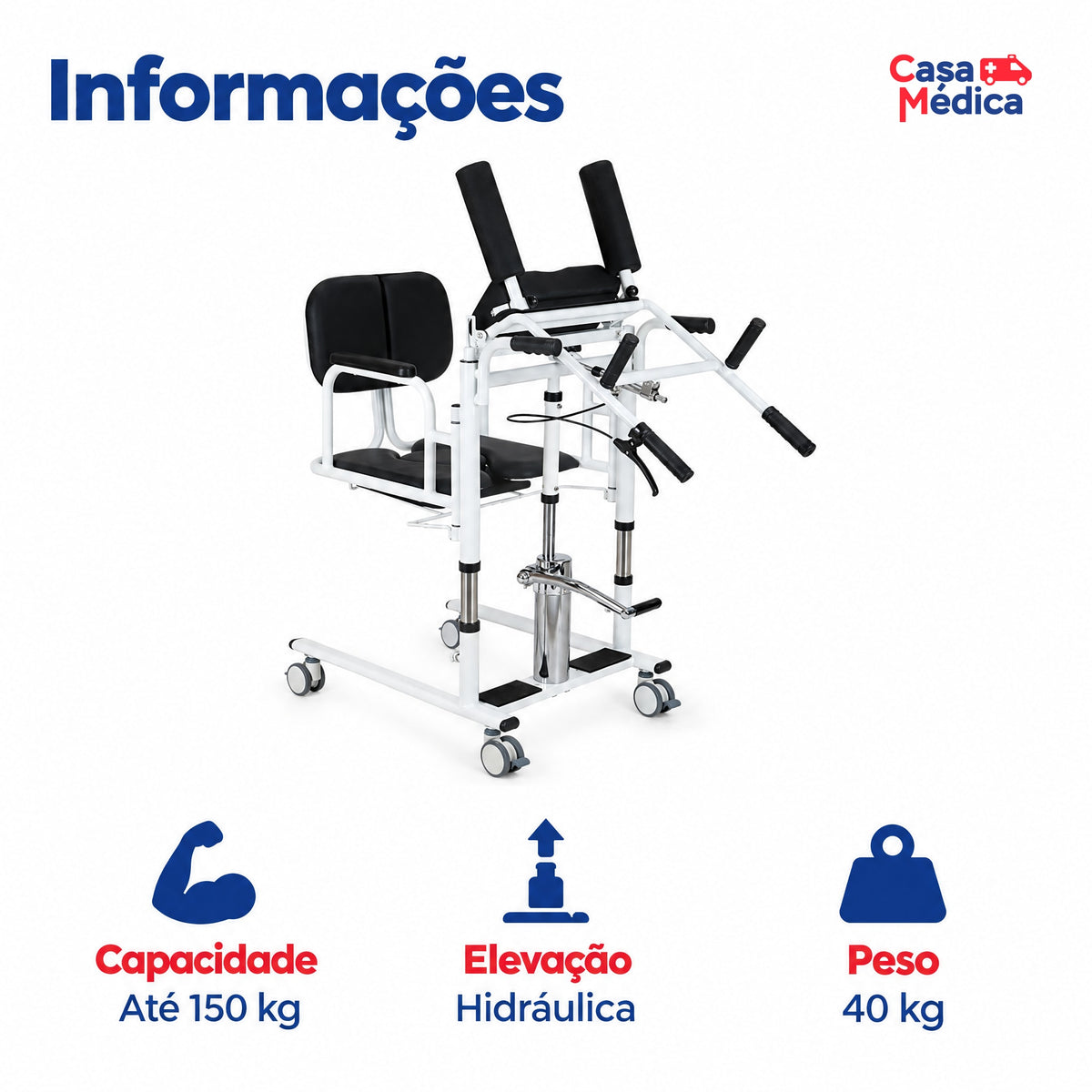 Cadeira de Transferência Lift Longevitech - imagem 2