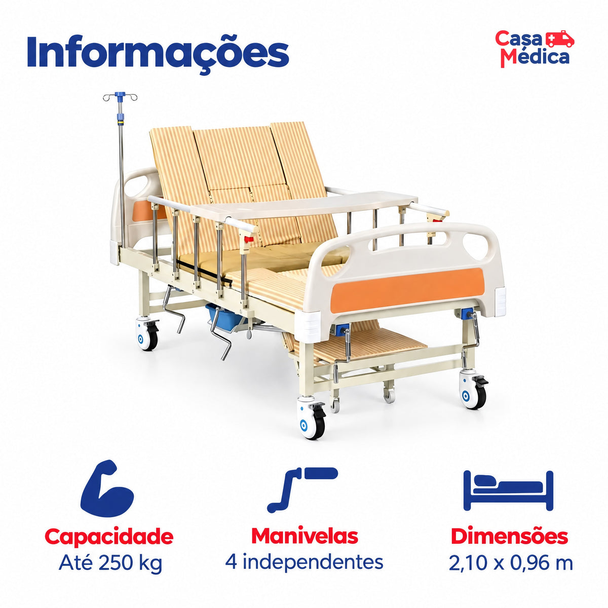 Cama Hospitalar Confortmax Supermedy - imagem 2