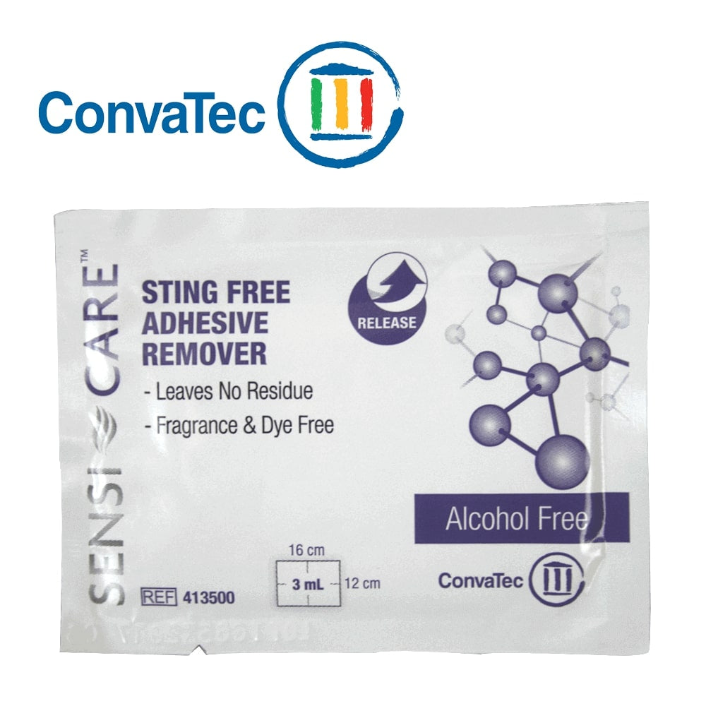 Sensi Care Lenço Removedor de Adesivo Sem Álcool 10 Und Convatec