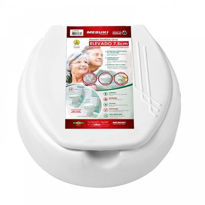 Assento Sanitário Elevado Mebuki