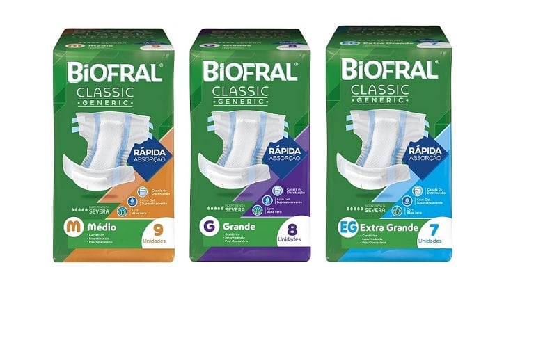 Fralda Desc Adulto Biofral Classic Tena