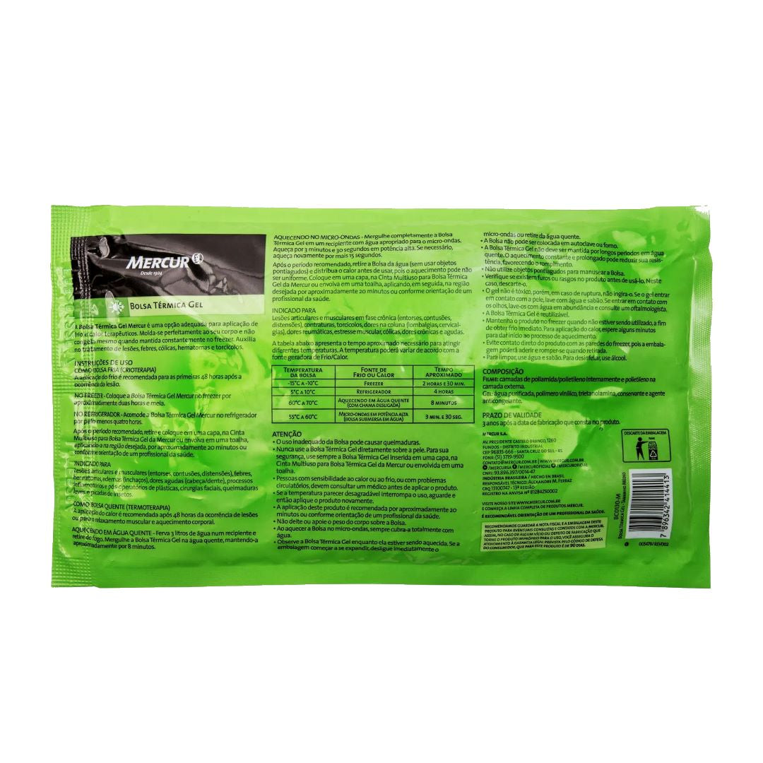 Bolsa Térmica de Gel Multiuso Média Mercur + E-book