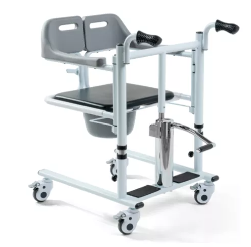 Cadeira De Transferência Acamados Higiênica Sanitária 135kg Hidrolight