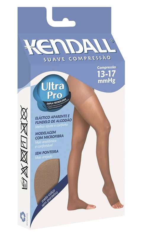 Meia Suave Compressão Meia Calça Sem Ponteira Kendall