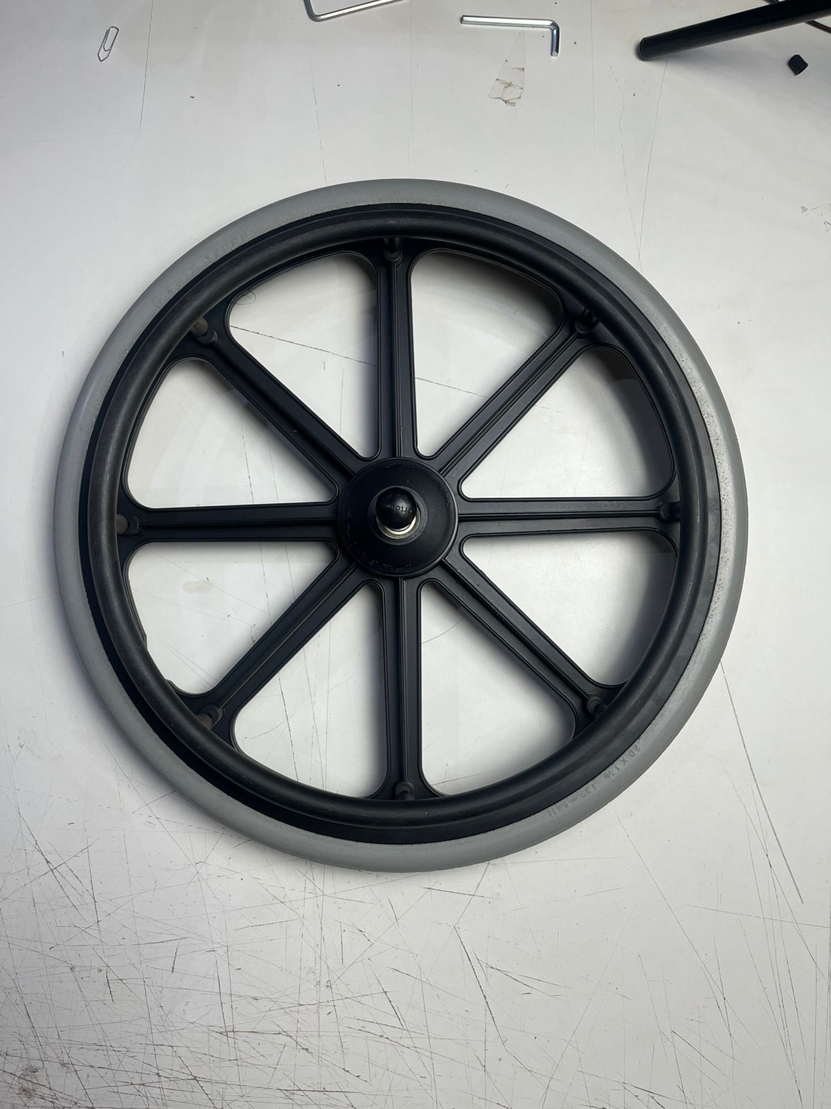 Roda para Cadeira de Banho Hygienika Unitário Ortobras