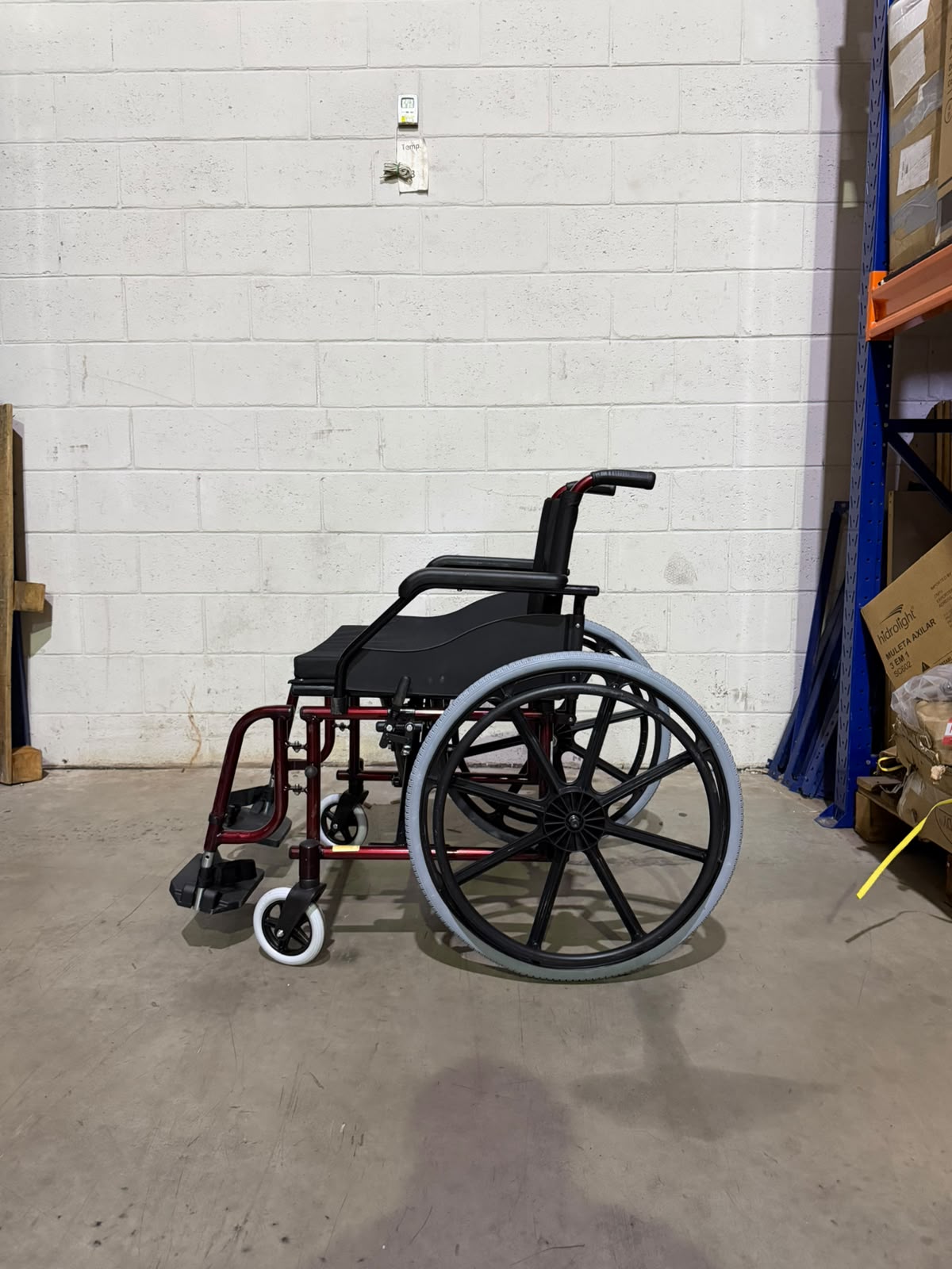 Cadeira de Rodas Elite Plus Obeso até 130Kg 52cm - Prolife OUTLET