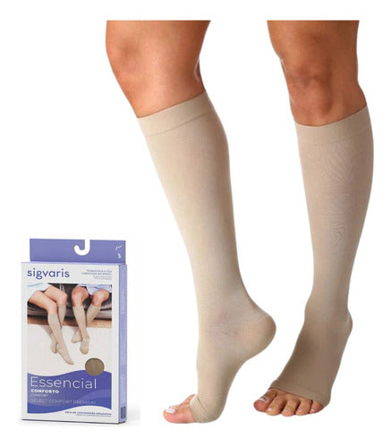 Meia 863 30/40 AT Meia Calça Select Comfort Premium Sigvaris