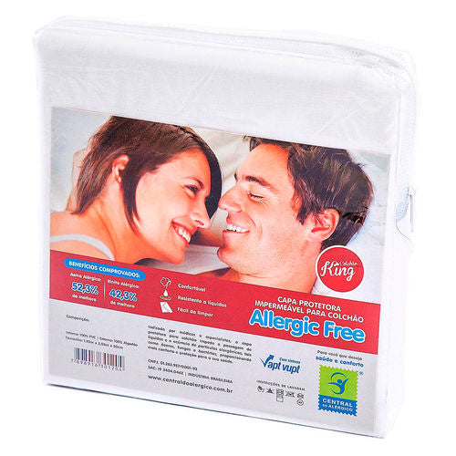 Capa Antiácaro Impermeável Para Colchão King 193x203x30cm Vapt Vupt