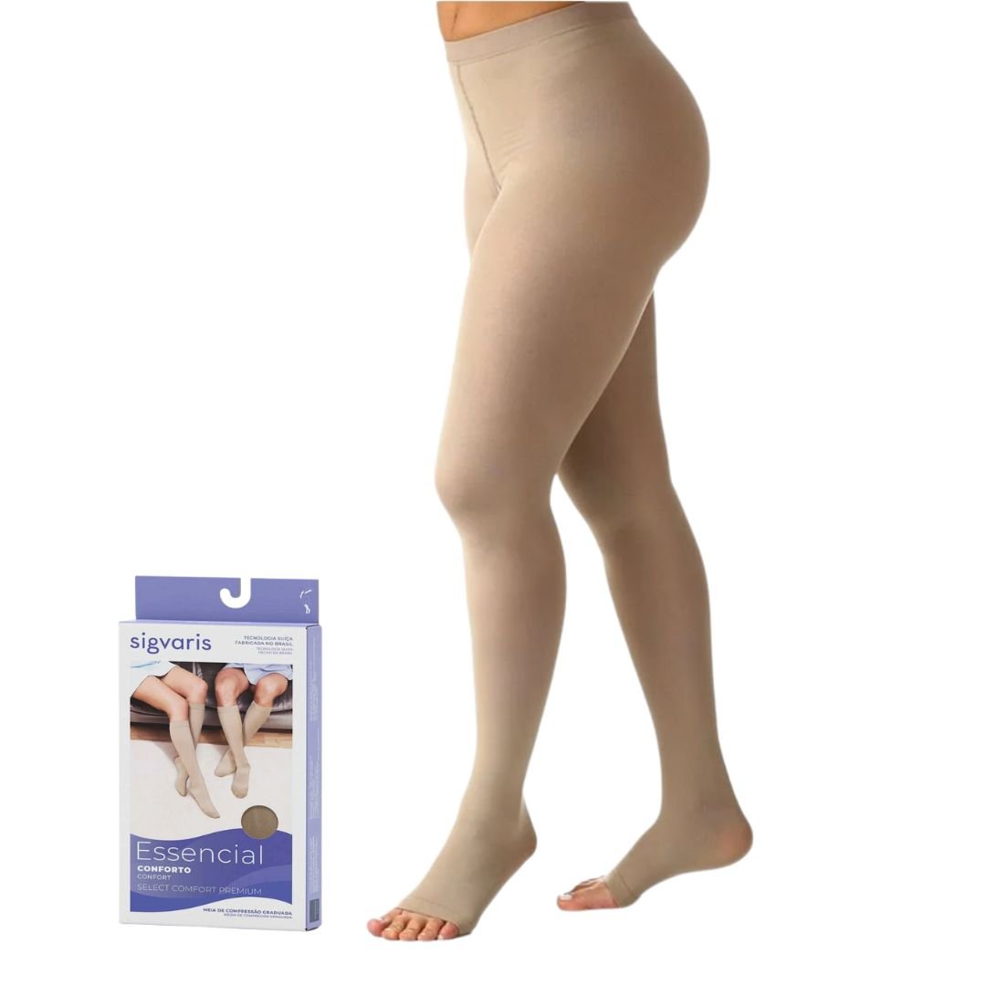 Meia de Compressão Meia Calça Sigvaris Select Comfort 20-30 mmHg
