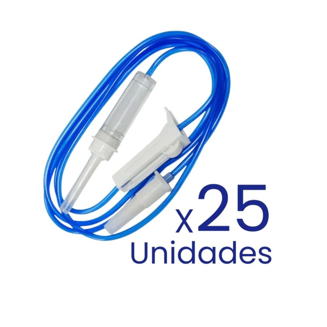 Equipo de Nutrição Enteral Escalonado 25un - Medix + E-book