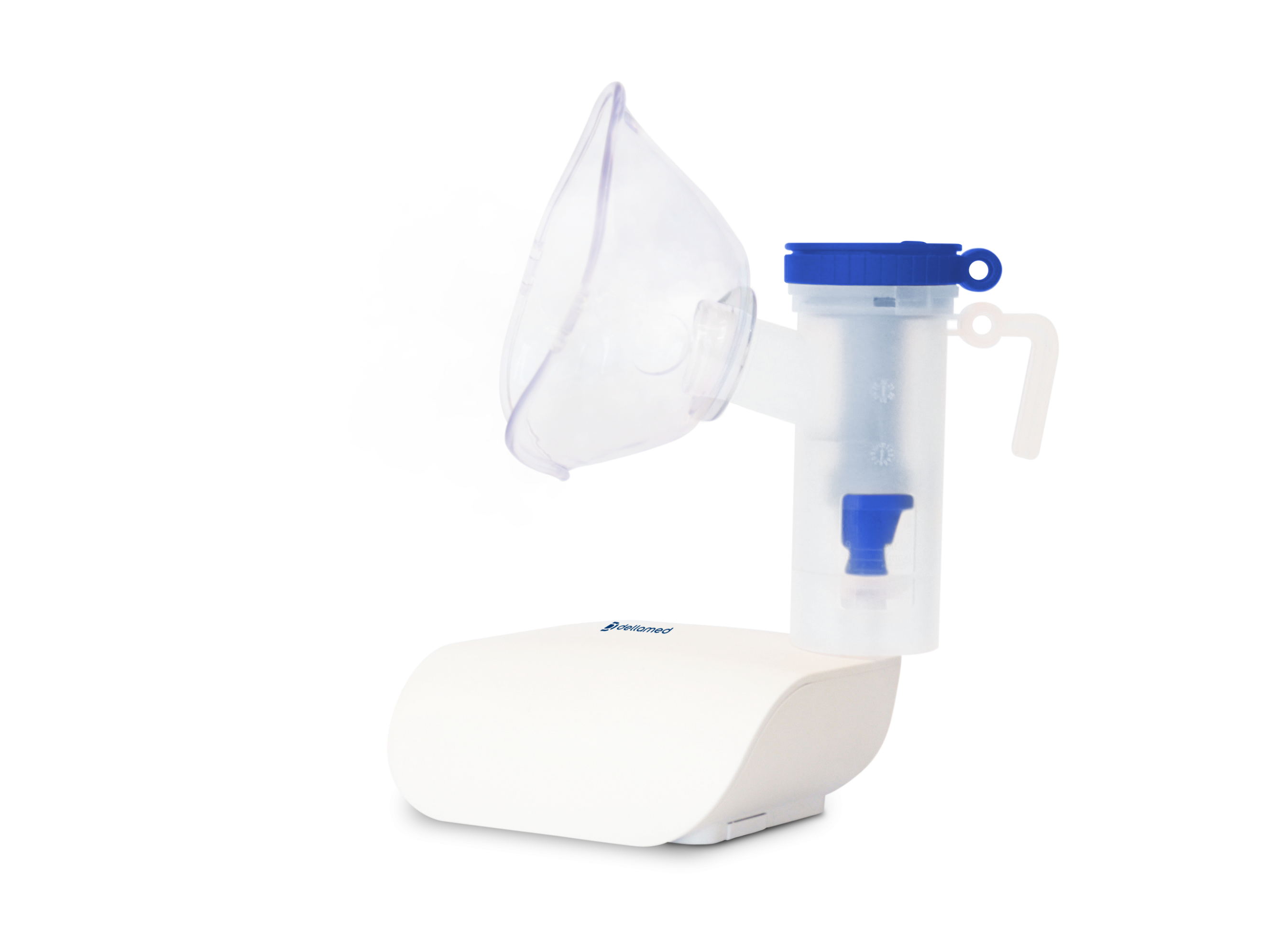 Nebulizador Inalador de Ar Comprimido Adulto e Infantil Dellamed & E-book