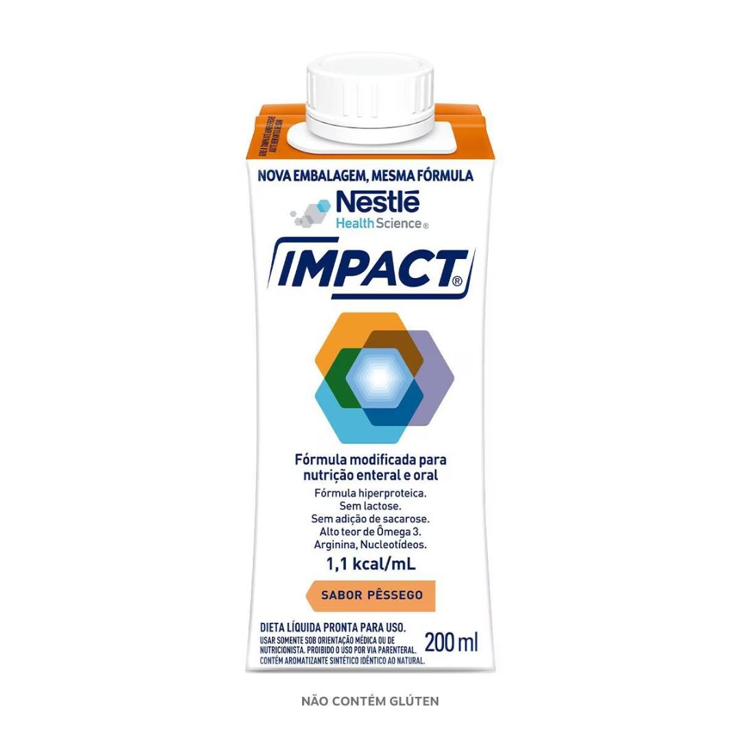 Impact 200ml Pêssego Nestle + E-book