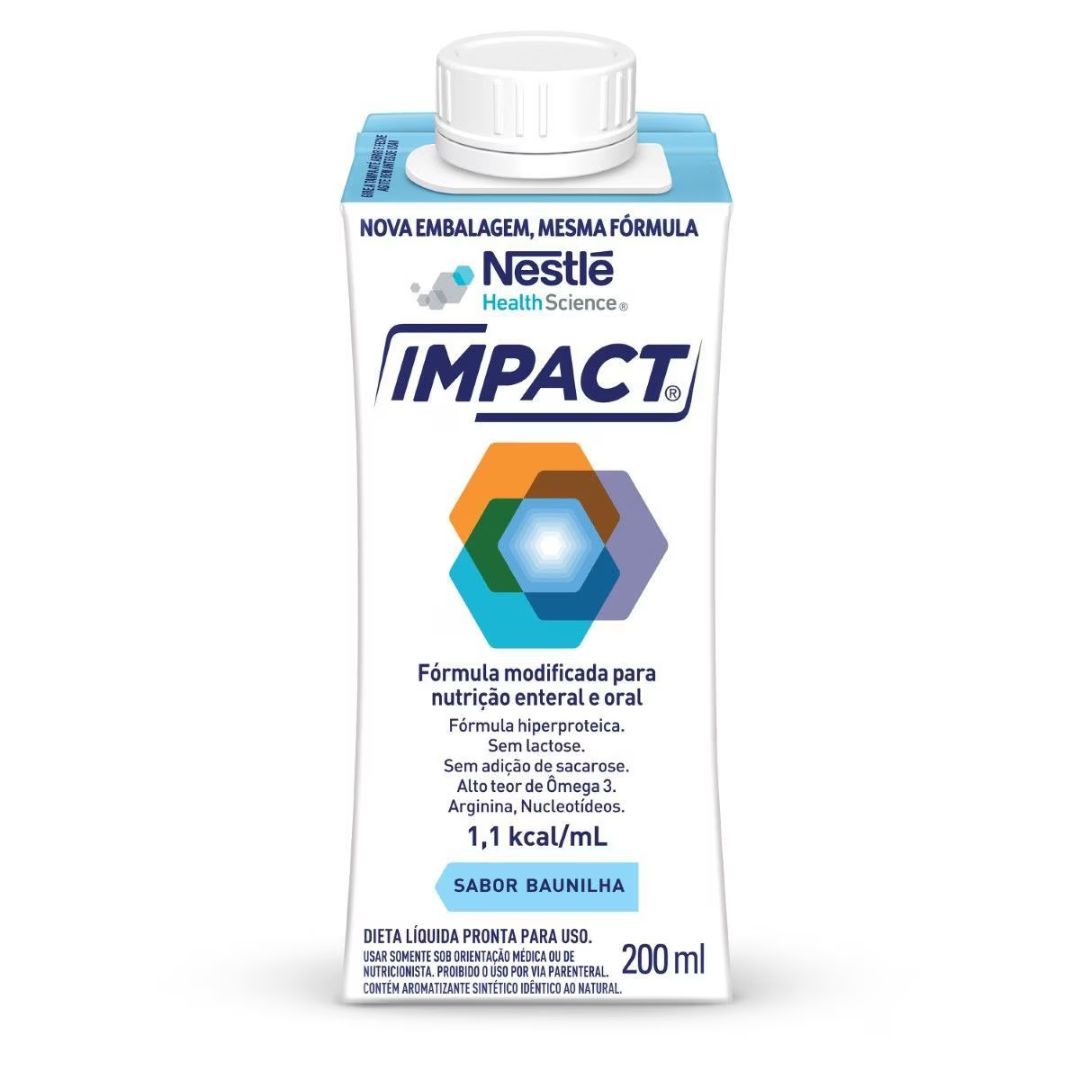 Impact 200ml Baunilha Nestle + E-book