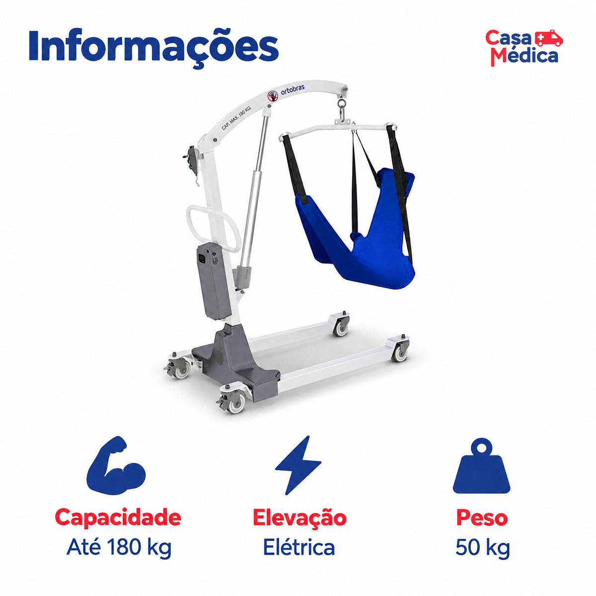 Guincho Elétrico GR180 Ortobras - imagem 2