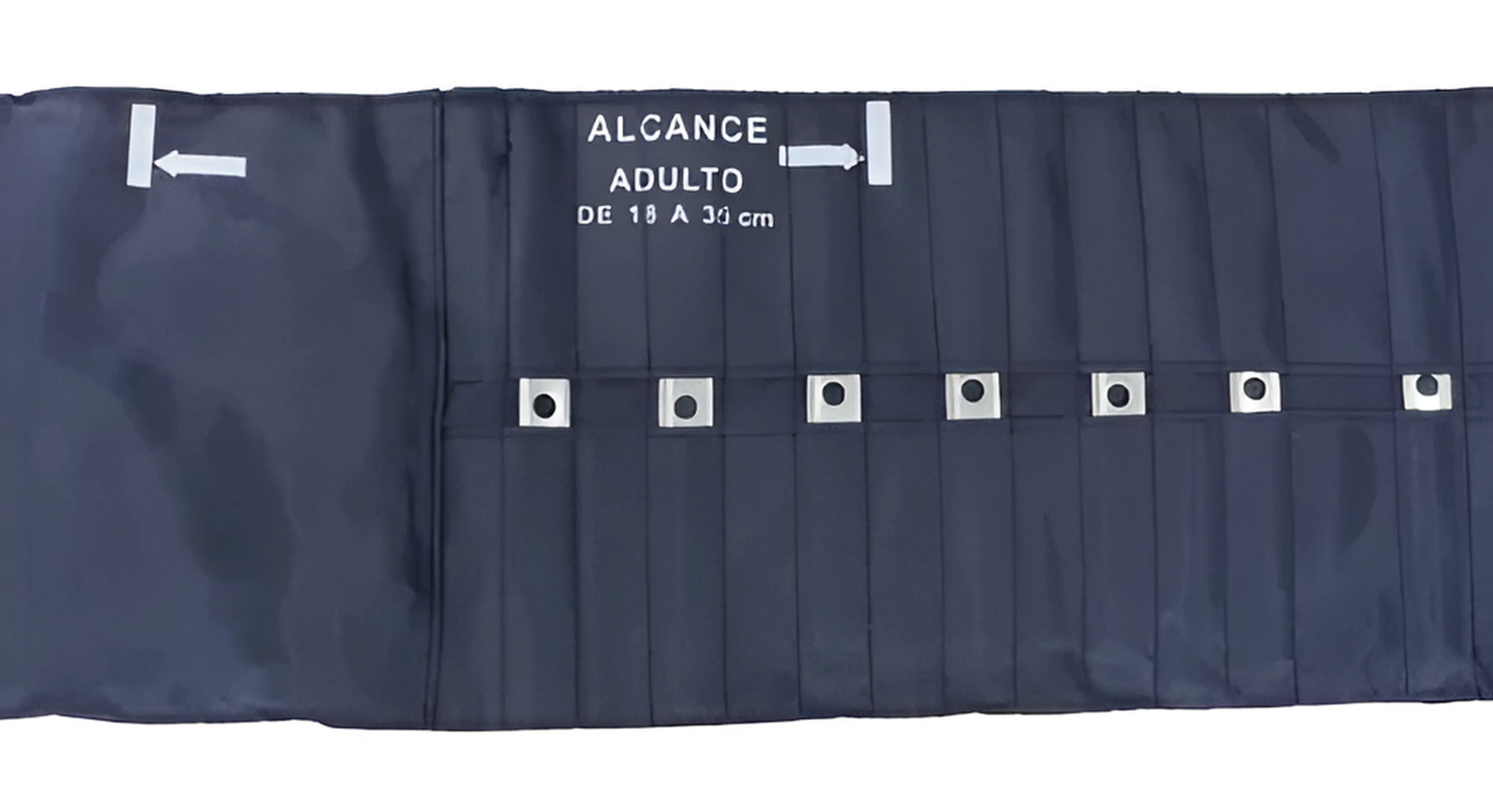 Aparelho de Pressão Adulto Fecho Metal Braçadeira Nylon com Estetoscópio Premium