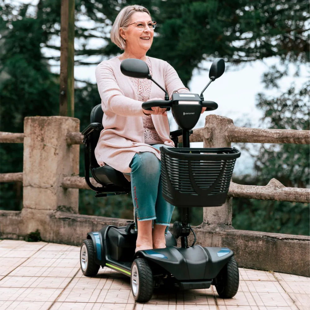 Cadeira de Rodas Motorizada Scooter Elétrica LB Light Dellamed