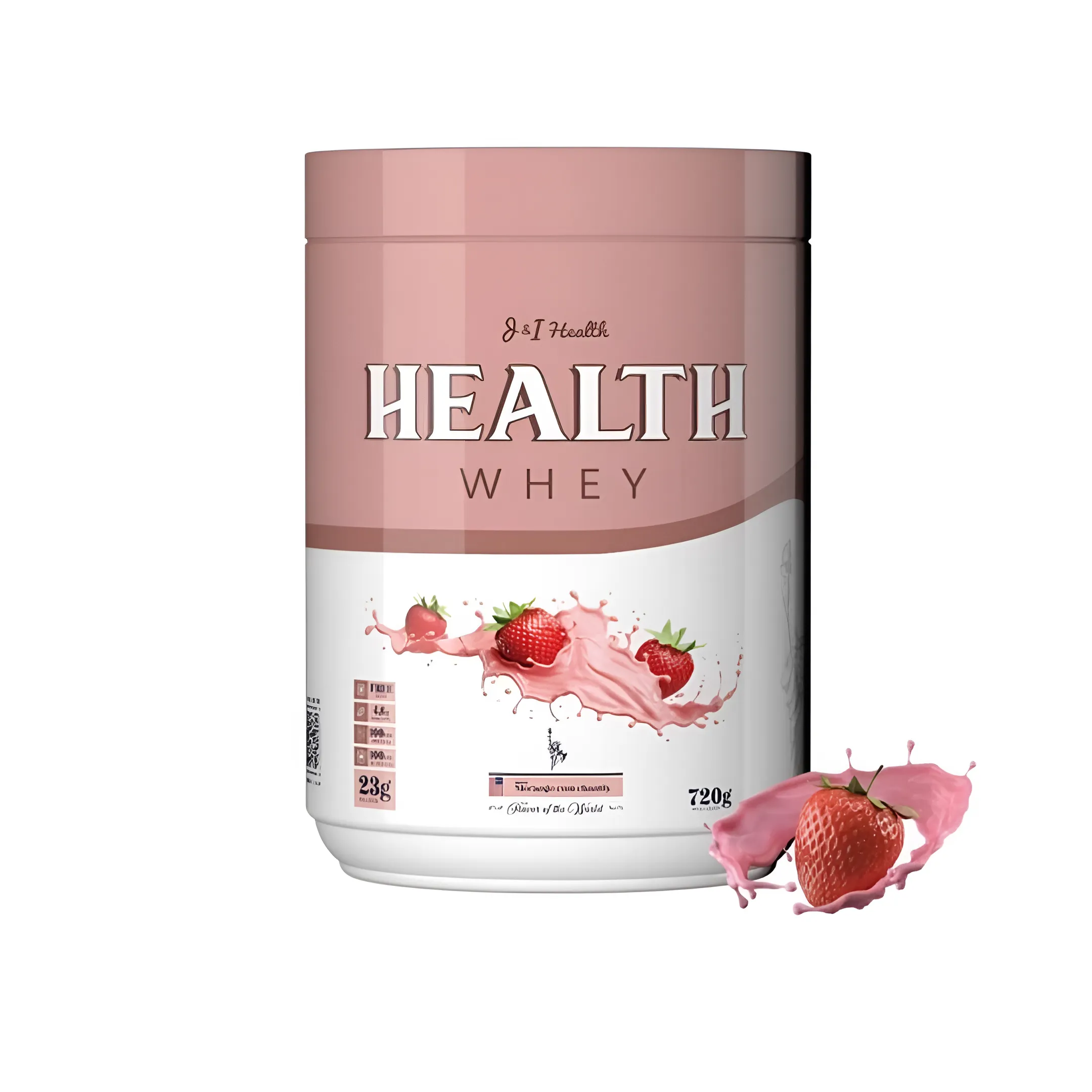 Health Whey Tripla Ação - Whey Protein + Creatina + Glutamina 720g