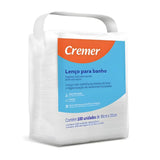 Lenço p/ Banho e Higienização 30cm x 35cm c/ 100 und - Cremer