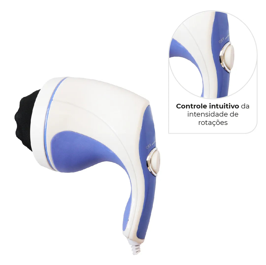Massageador Corporal Orbital 3 em 1 - Dellamed