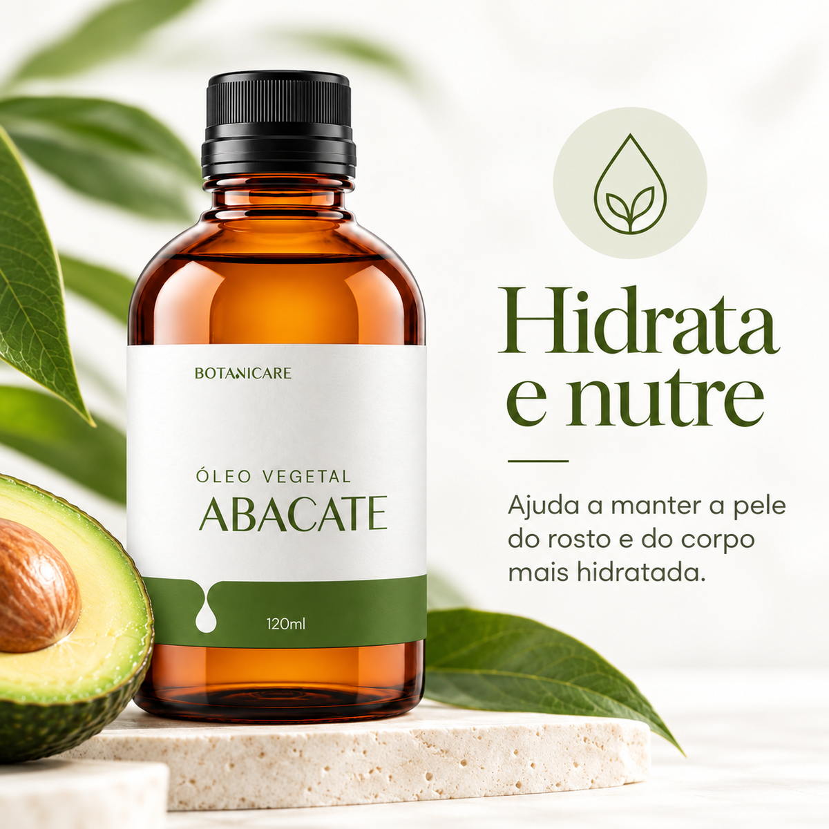 Óleo Vegetal 120ml - Botanicare - Abacate