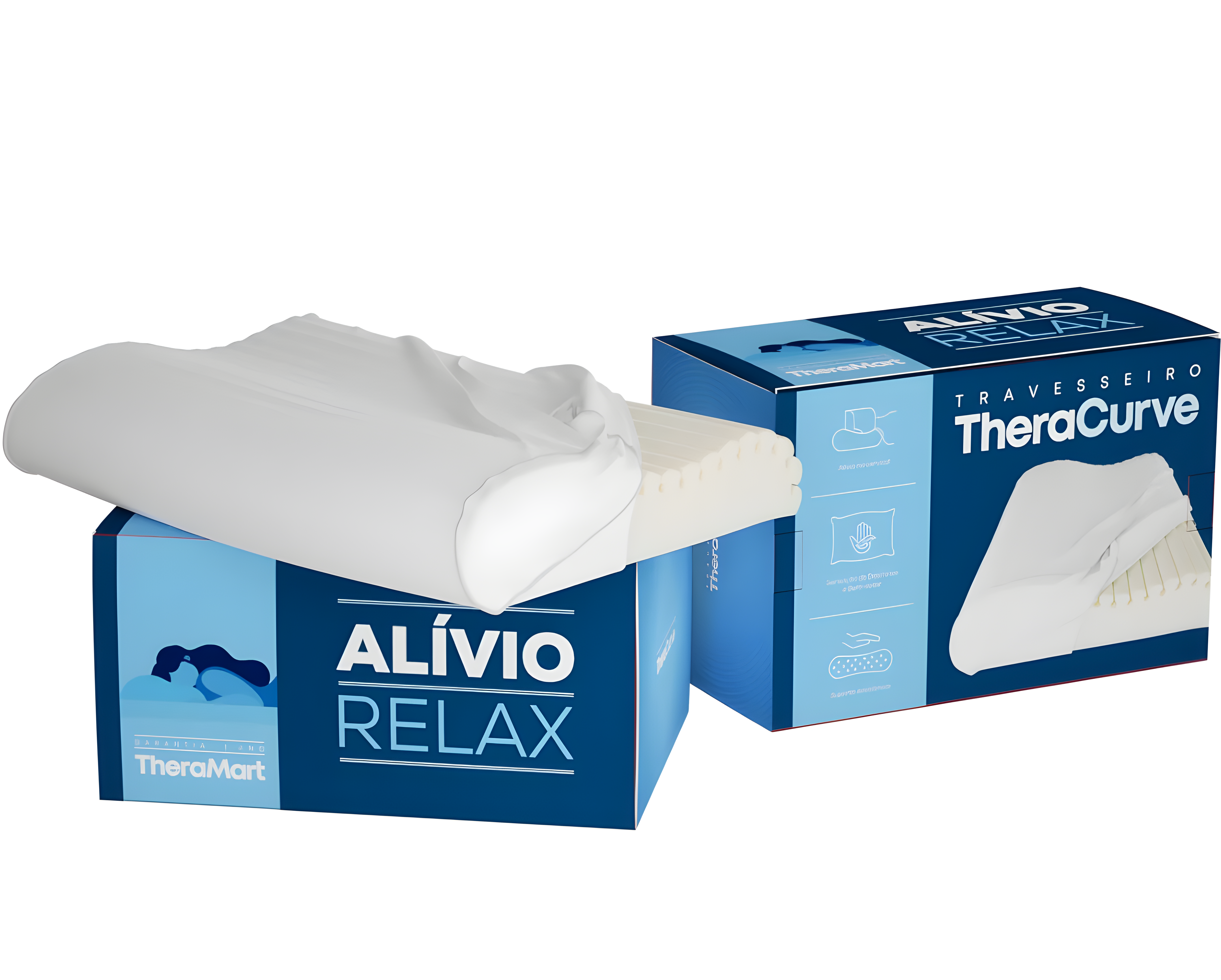 Travesseiro para Cervical TheraCurve TheraMart