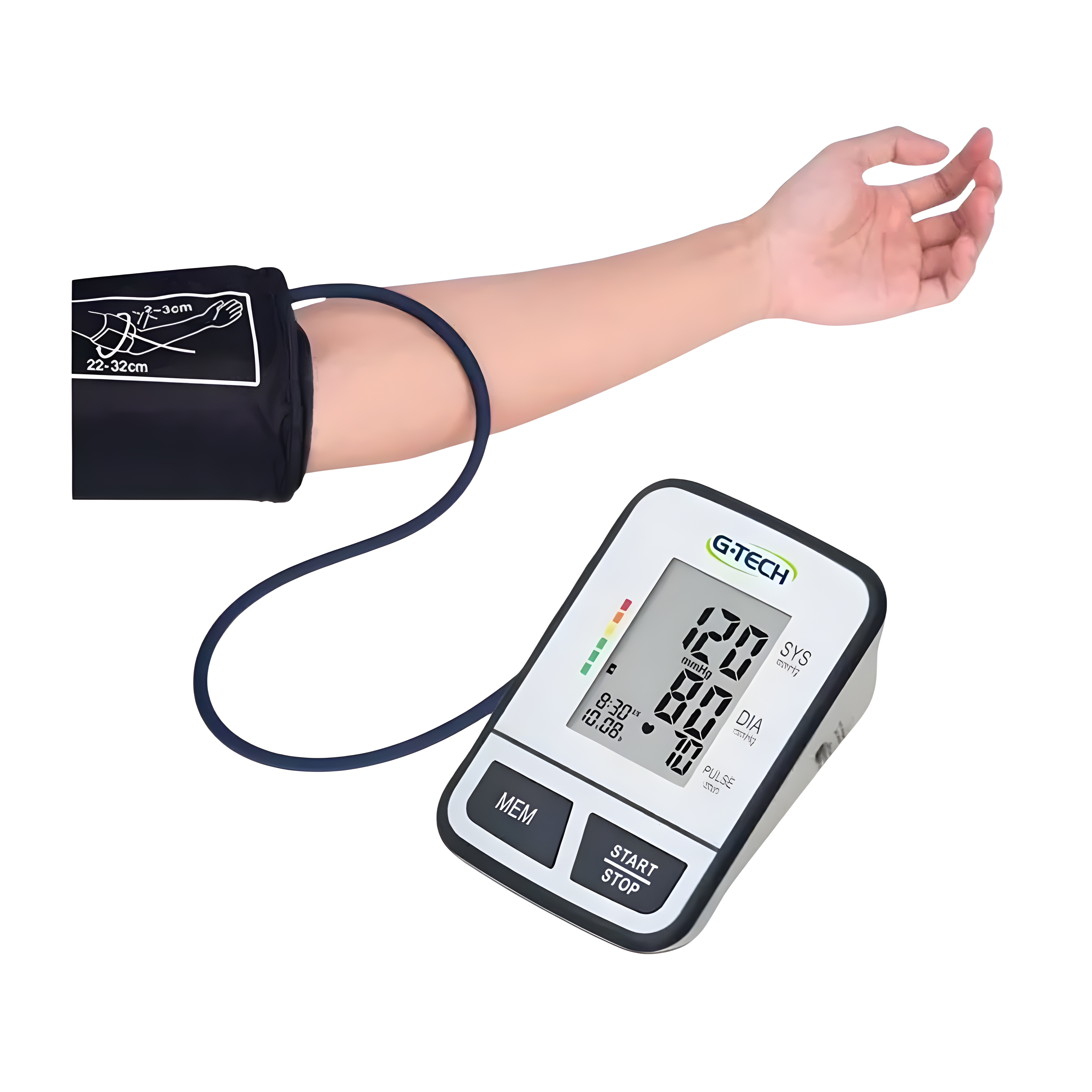 Aparelho de Pressão Automático de Braço BSP11 G-Tech