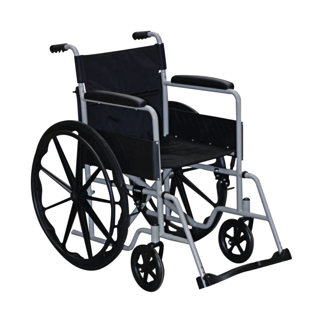 Cadeira De Rodas Pro8000 46cm Aço 110kg Procirurgica