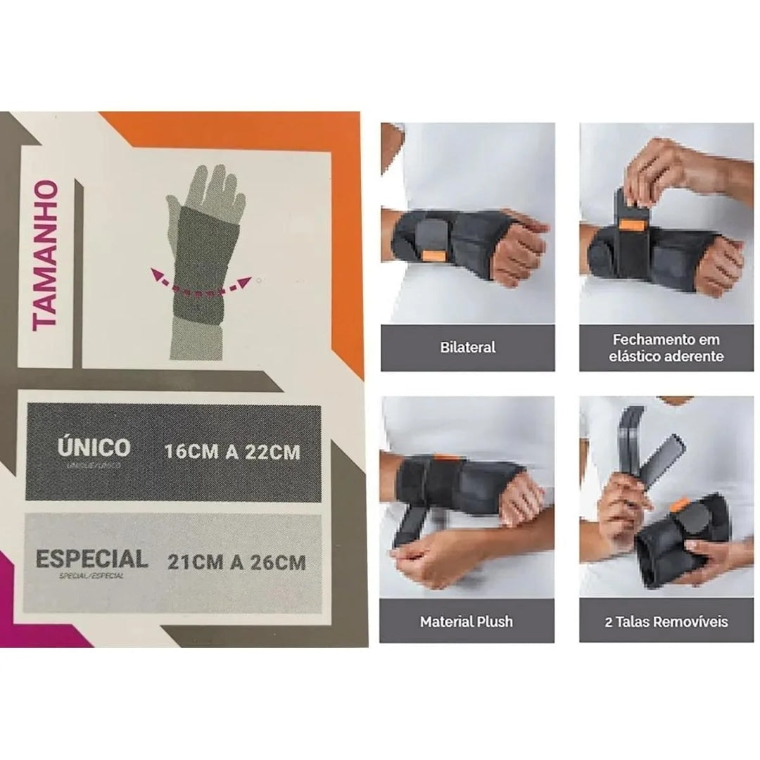Ortese Splint Bilateral - Hidrolight - Tam Unico