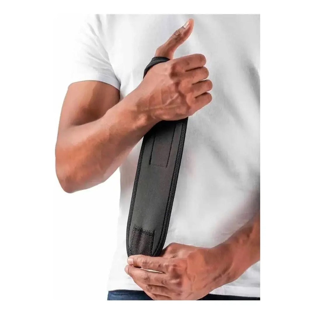 Munhequeira Ajustável de Neoprene com Polegar para Punho - Hidrolight