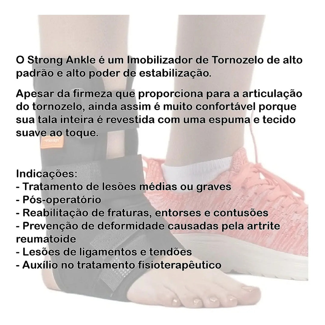 Imobilizador de Tornozelo Strong Ankle - Hidrolight