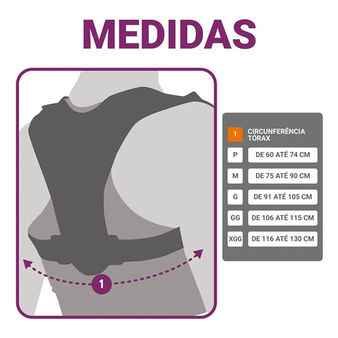 Corretor Postural Lean - Hidrolight