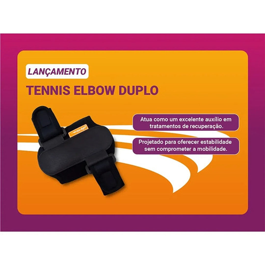 Cinta Tennis Elbow Duplo - Hidrolight