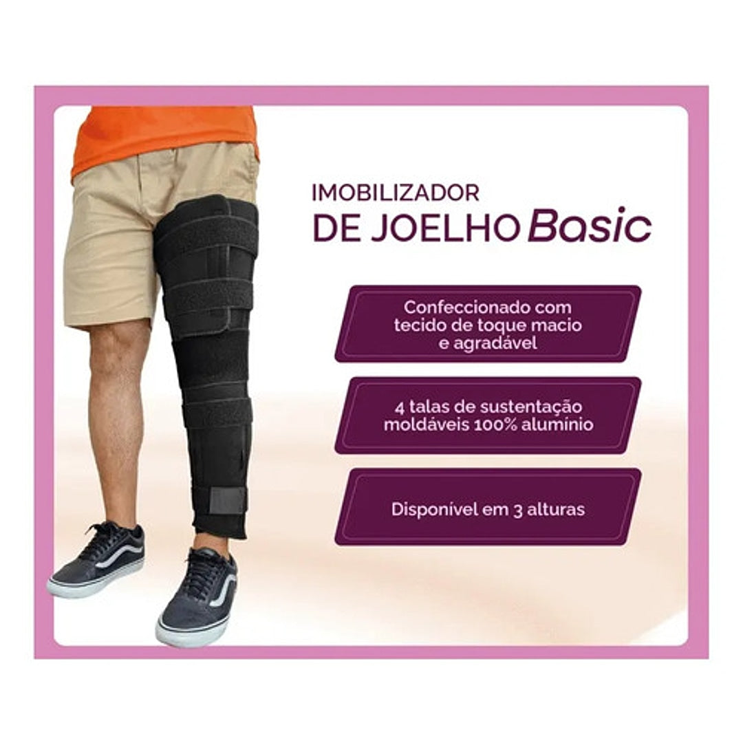 Imobilizador de Joelho Basic Largo - Hidrolight