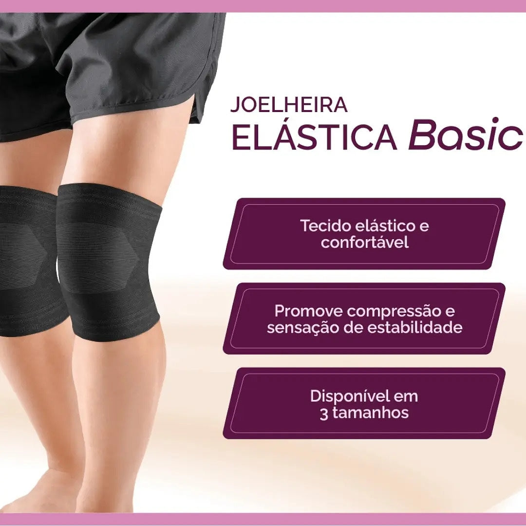 Joelheira Elástica Basic - Hidrolight