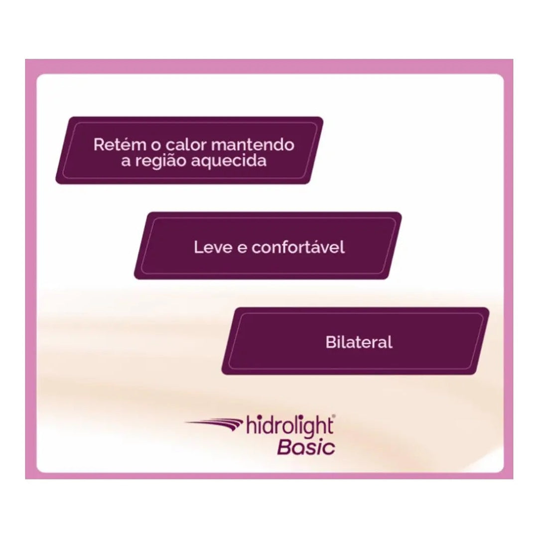 Joelheira com Reforço Patelar Basic - Hidrolight