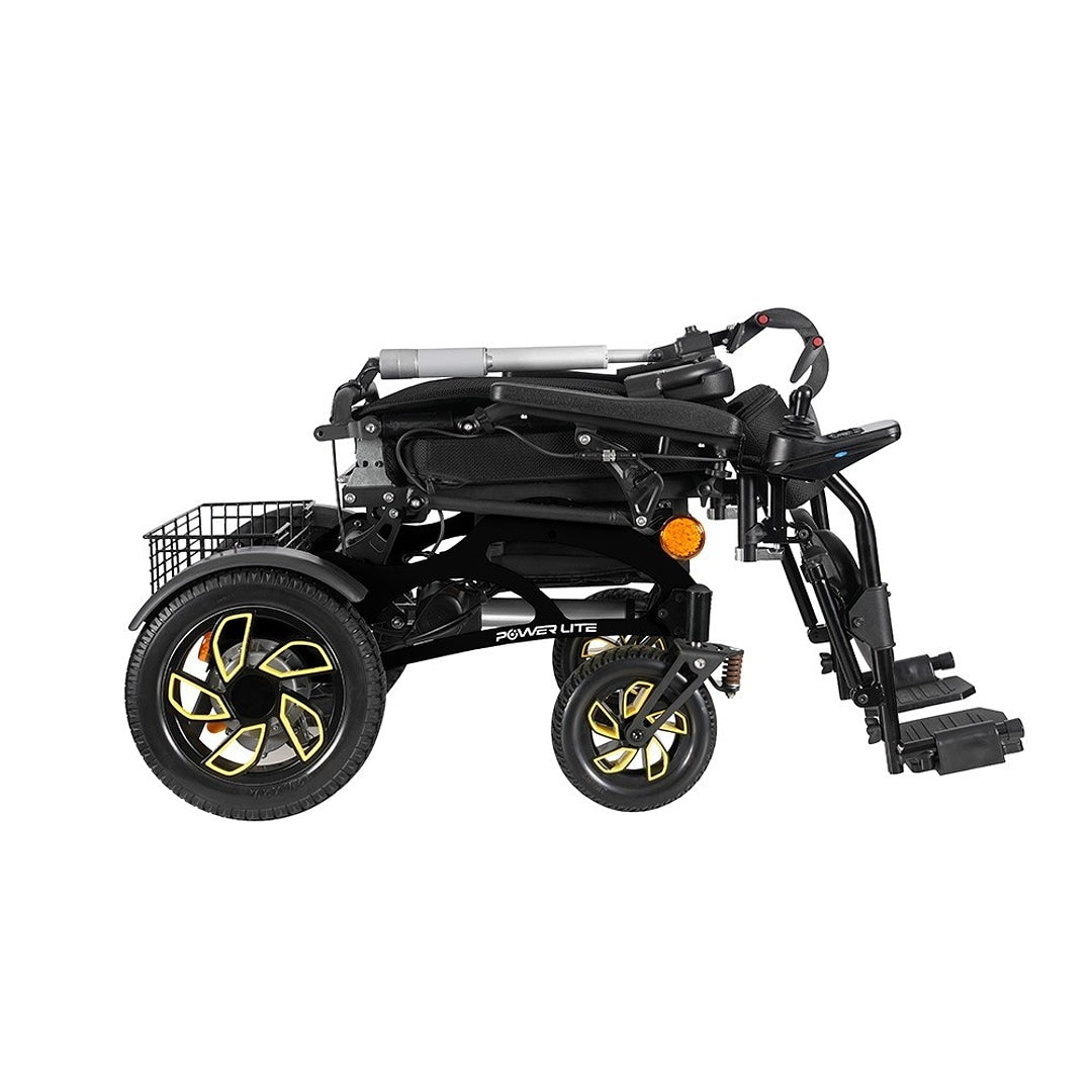 Cadeira de Rodas Motorizada Tilt Wave Preto - Power Lite