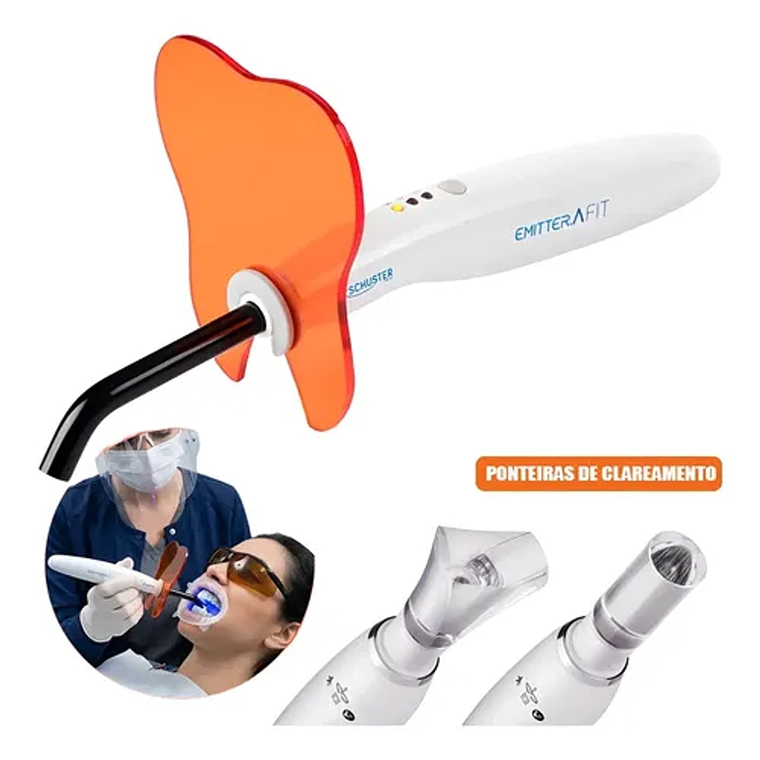 Fotopolimerizador Emitter A Fit Clareador - Schuster + E-book