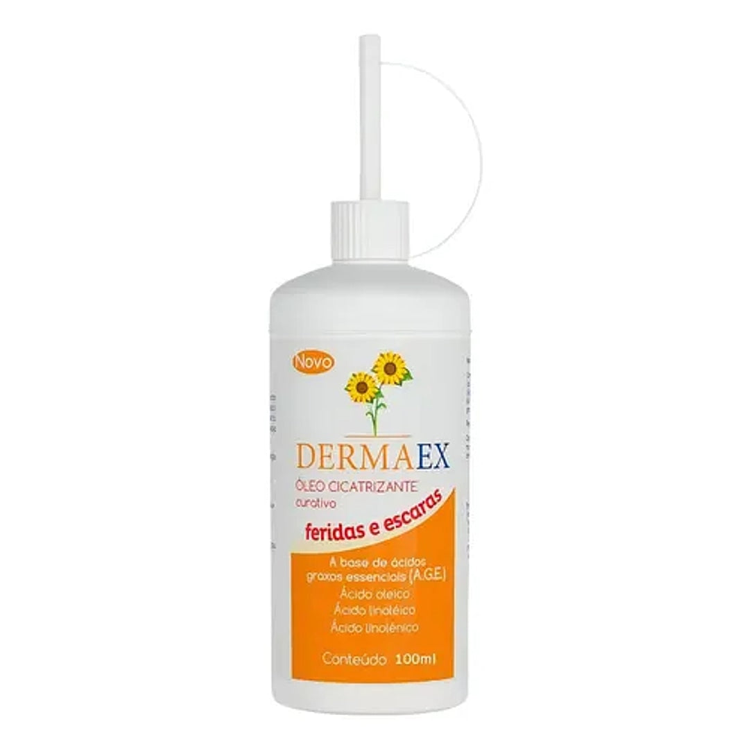 DermaEx - Óleo Cicatrizante Curativo 100ml Nutriex + E-book